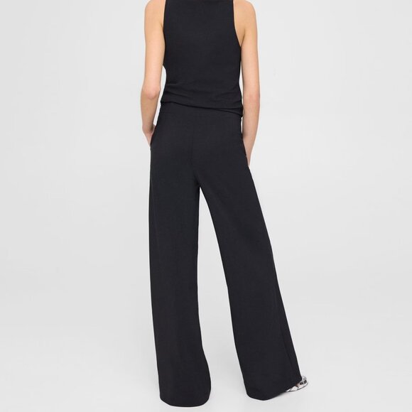 Theory Wide-Leg Pant in Precision Ponte